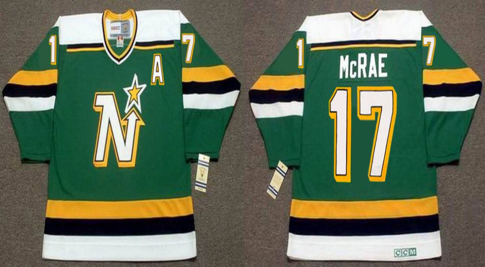 2019 Men Dallas Stars 17 Mcrae Green CCM NHL jerseys